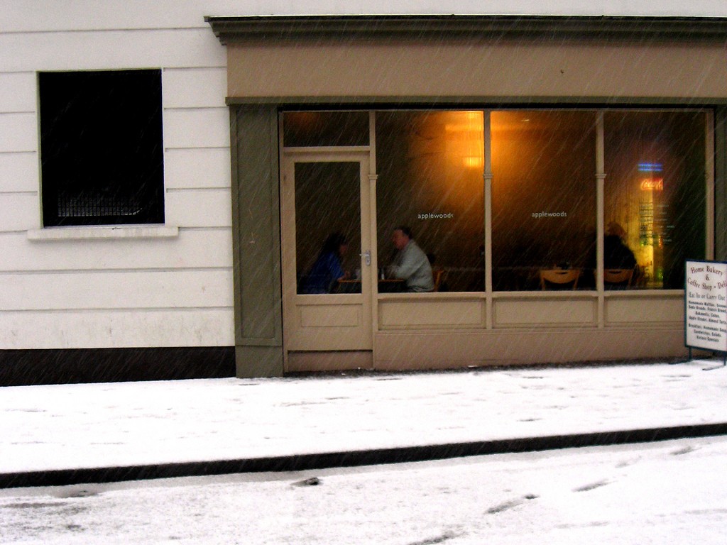 Applewoods in snow