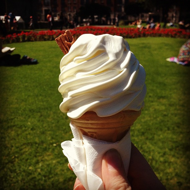It's a day for ice-cream!