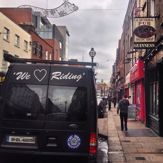 They meant bikes #dublin #blog #insta_ireland #capeler