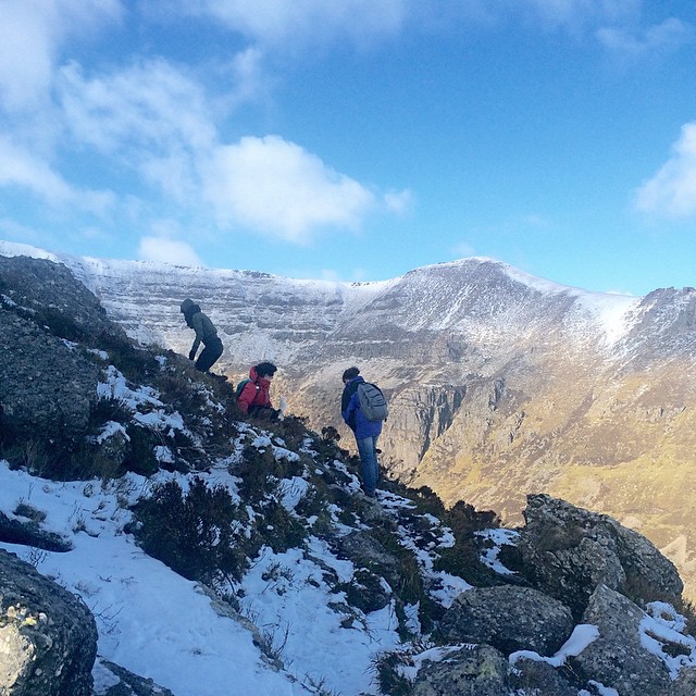 Coumshingaun #blog #waterford #ireland #instaireland #snow #hiking