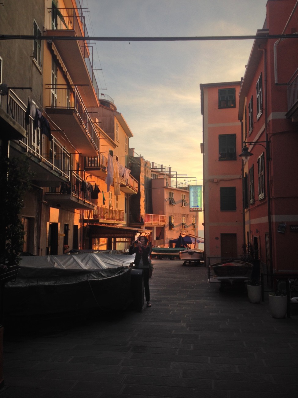 Downtown Manarola