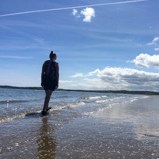 Dee on Port Beach #blog #instadundalk #insta_dundalk