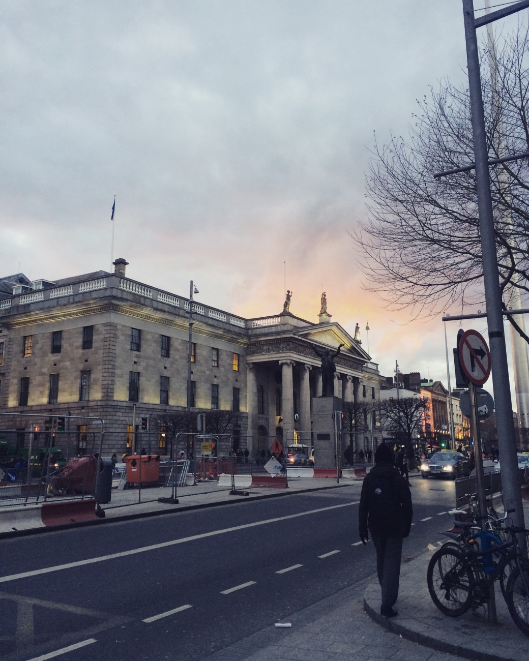 Fine evening, O'Connell Street