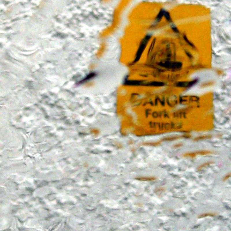 Rain Danger Forklift Truck