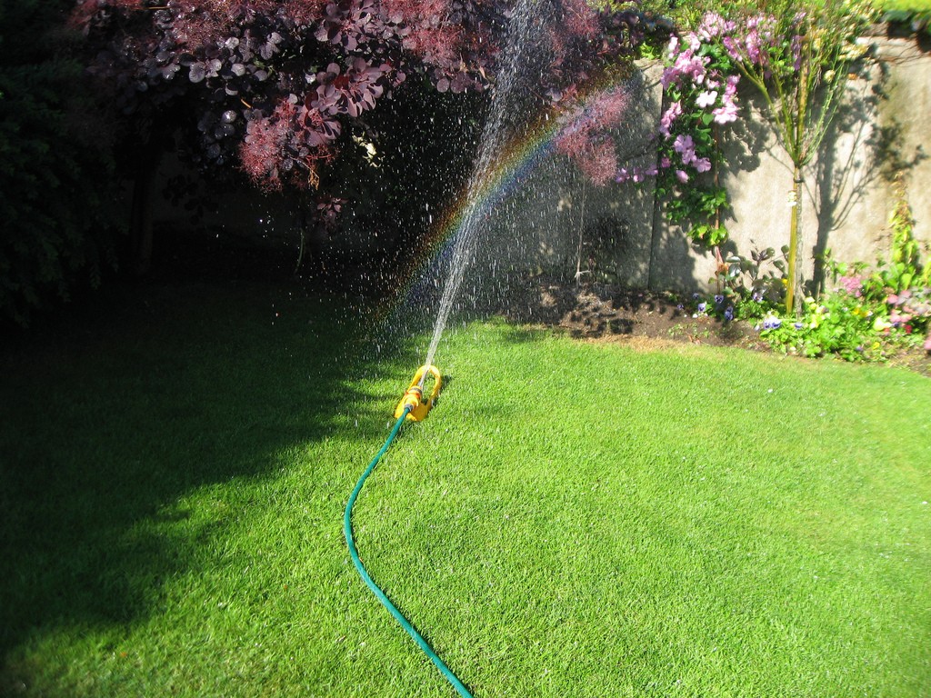 Sprinkler rainbow